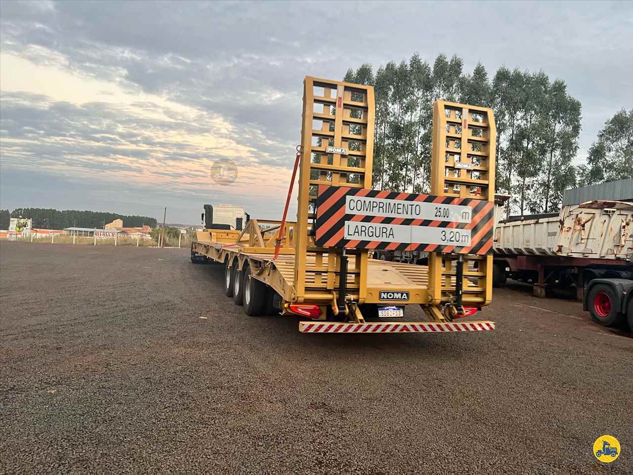 CARRETA SEMI-REBOQUE PRANCHA Rebaixada Rodorio Implementos Rodoviários - NOMA RIO VERDE GOIAS GO